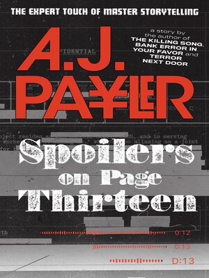 cover image of Spoilers on Page Thirteen